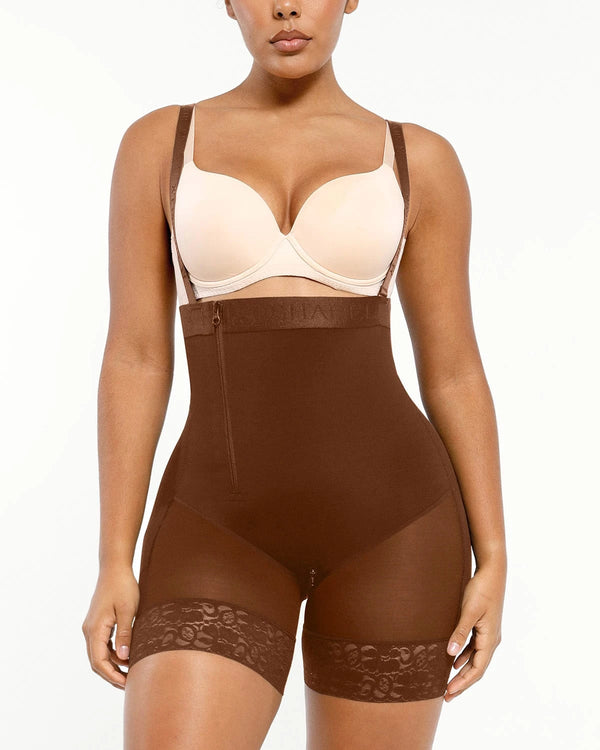 BOOT-YEAH™ AirSlim® Postpartum Side Zipper Support Short