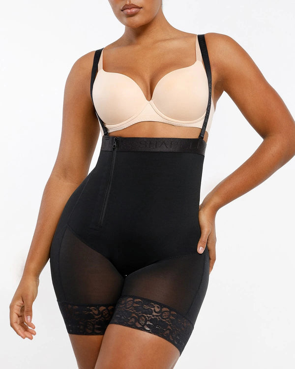 BOOT-YEAH™ AirSlim® Postpartum Side Zipper Support Short