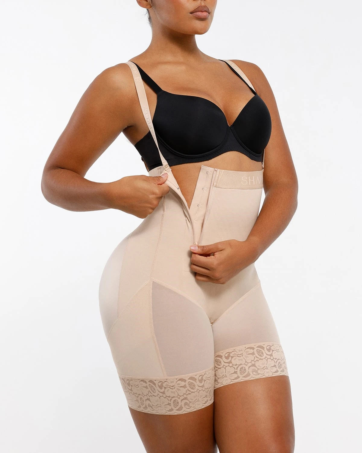 BOOT-YEAH™ AirSlim® Postpartum Side Zipper Support Short